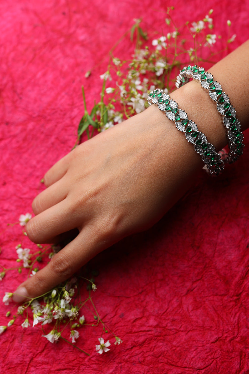 Fiza Green Bangles