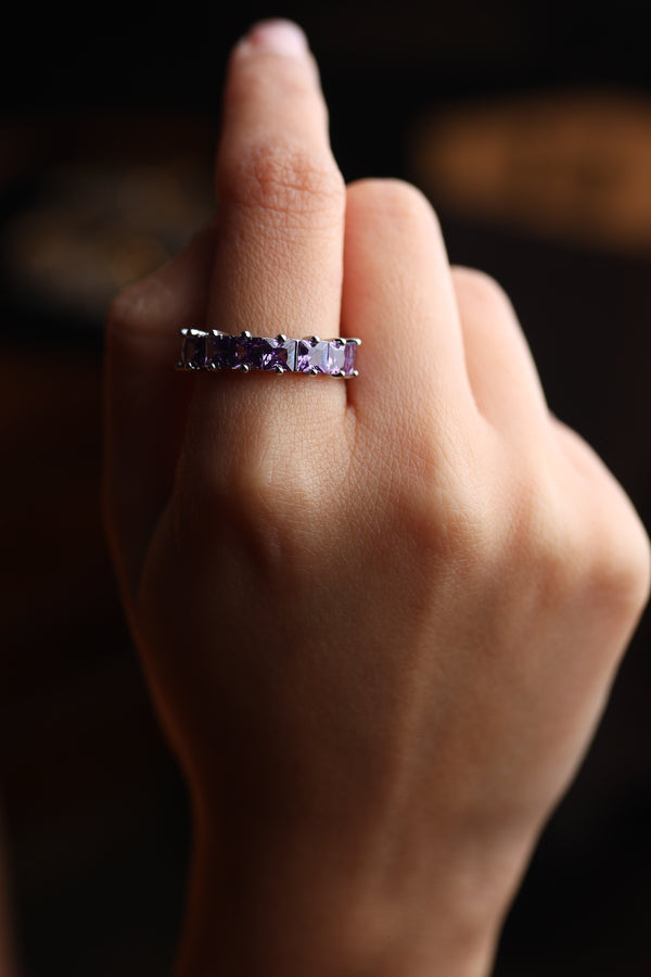 Lilac Band Ring