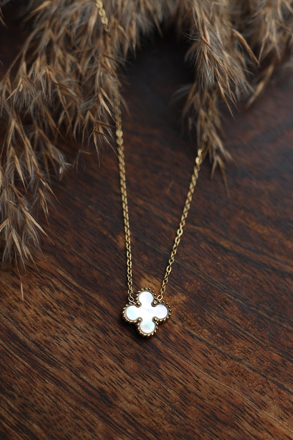 Ellie Reversible Clover Pendant