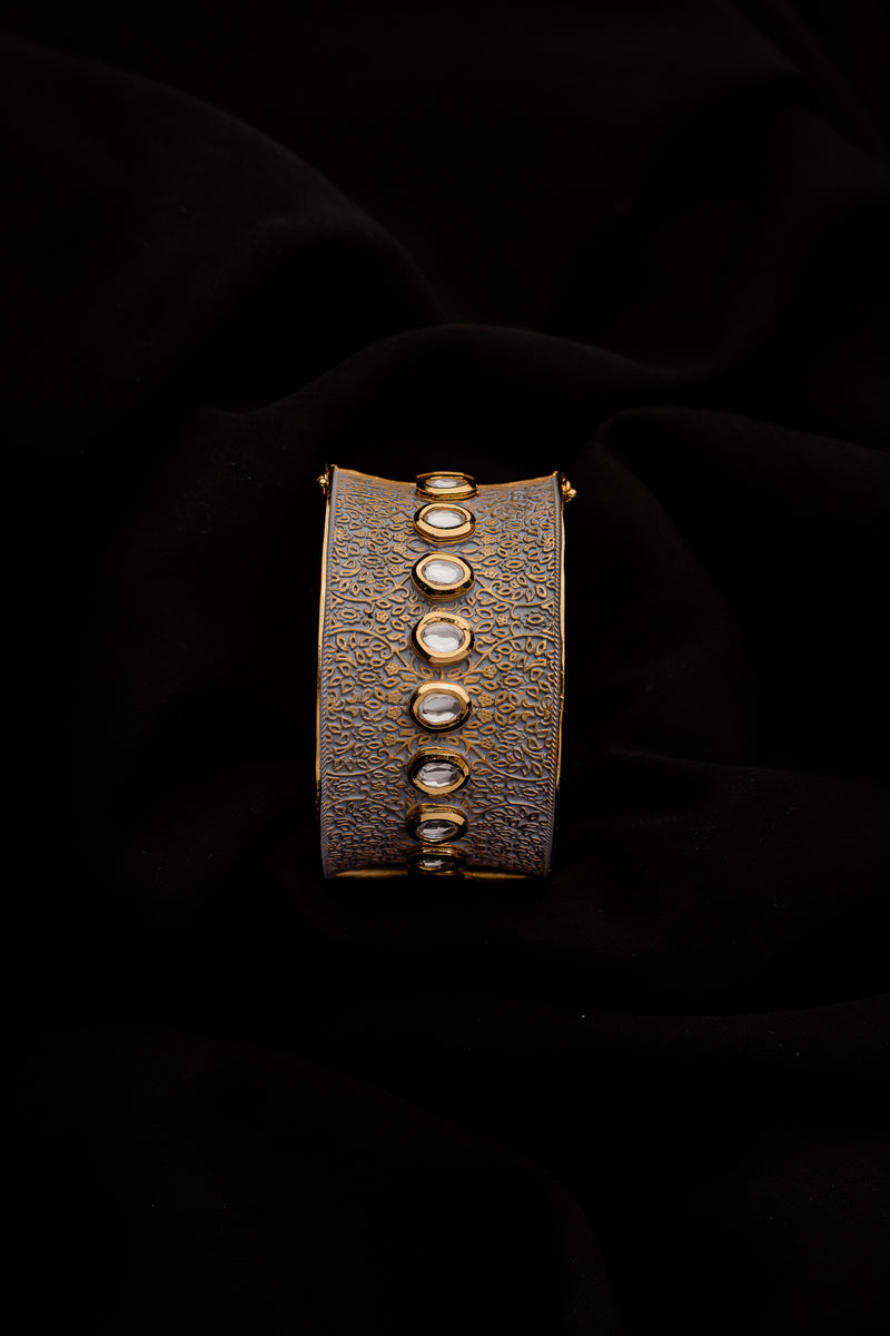 Grey N Black Beads Bracelet (Pack Of 2) – Jewelsalley