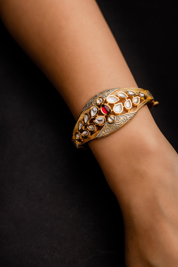 Meenakari Kundan Bracelet