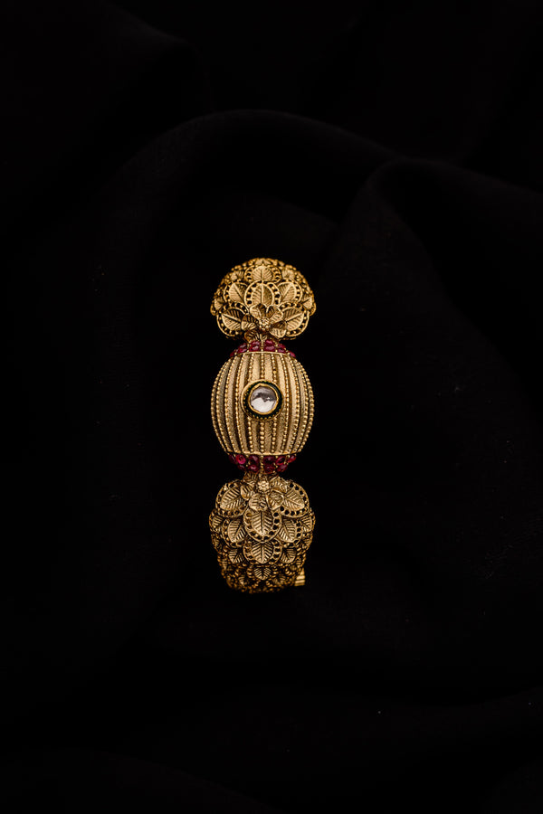 Temple Work Embossed Bracelet